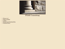 Tablet Screenshot of plinth.org